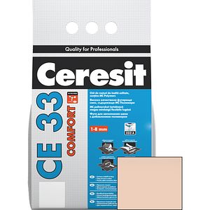 Chit de rosturi gresie si faianta CERESIT CE33, Cream, interior, 5 kg