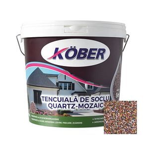 Tencuiala decorativa de soclu, Quartz-Mozaic, B50  Kober