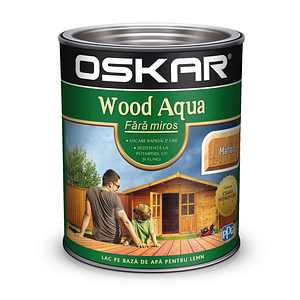 Lac pentru lemn Aqua, mahon, 0.75 l  Oskar