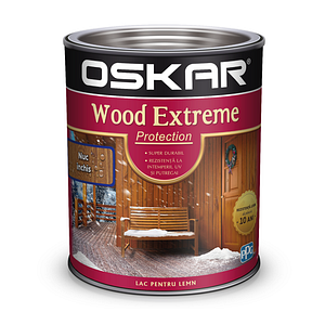 Lac pentru lemn, nuc inchis, 0.75 l  Oskar Extreme