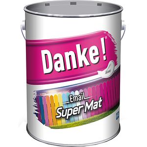 Email DANKE Supermat, 0.75L, alb