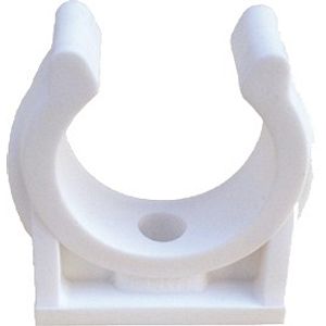 Clema simpla PP , 28mm, alb, 1buc