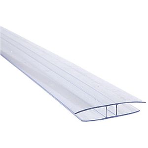 Profil policarbonat, 300 cm, 10 mm, LPH clar