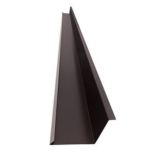 Dolie perete RAL 8019 structurat, grosime 0.5 mm, lungime 2 m, strat 250 mm