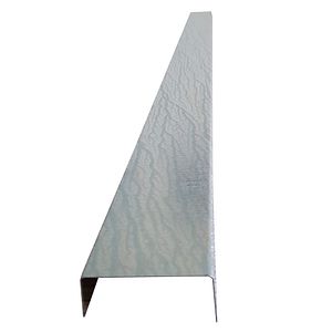Profil acoperire zinc, lungime 2 m, diametru 70 mm