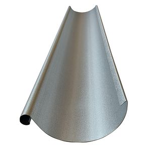 Jgheab, din aluzinc, lungime 4 m, diametru 125 mm
