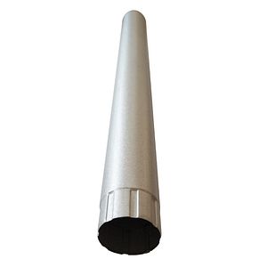 Burlan, aluzinc, lungime 3 m, diametru 90 mm