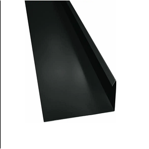 Dolie acoperis RAL 9005, negru, 2 m
