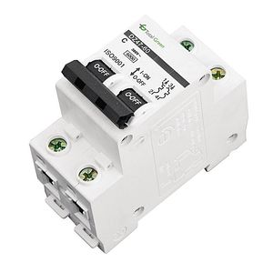 Disjunctor electric bipolar 50 A, 6 kA, 220 - 240 V, 50 - 60 hz  Total Green