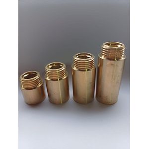 Prelungitor SONTEC, interior - exterior, 40mm x 1/2", alama, auriu