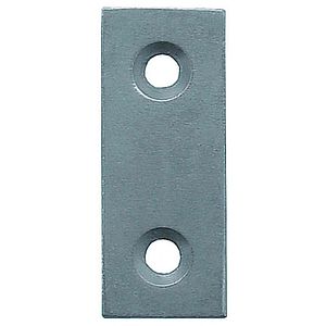 Placa fixare t1 50 x 16 x 2 mm zincat alb