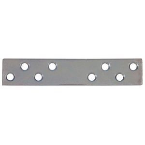 Placa fixare t1 80 x 20 x 2 mm zincat alb