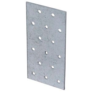 Placa fixare t1 40 x 160 x 2 mm zincat alb
