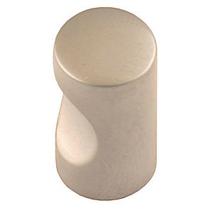 Buton usa stil M4, 11 x 21 mm, metal, crom satinat