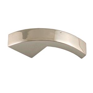 Buton usa stil M4, 35 x 8 x 20 mm, metal, crom