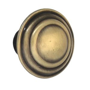 Buton usa stil M4, 30 x 22 mm, metal, alamit antic