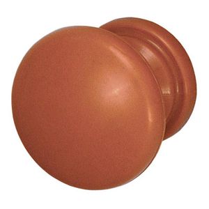 Buton usa stil M4, 32 x 27 mm, plastic, maro