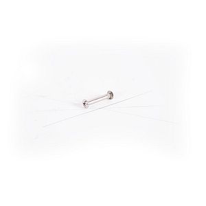 Set conector tip T cu surub SEA, 6.4 x 5 x 30mm, nichelat, 8 buc