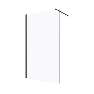 Paravan dus SANOTECHNIK Sanoflex BF90, aluminiu, 85-87 x 195 cm, sticla securizata 6 mm, profil negru