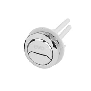 Buton vas WC EvoSanitary 680028, actionare mecanica, ABS, 48 mm, crom