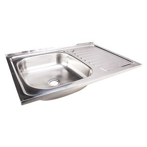Chiuveta bucatarie EVOSANITARY XL-809 1045, 1 cuva, picurator dreapta, inox