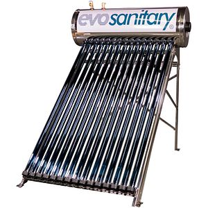 Panou solar presurizat, volum rezervor 124L, 15 tuburi  Evosanitary 