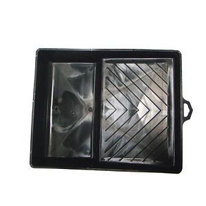 Tava pentru trafalet, 290 x 250 x 60 mm, material plastic, culoare negru