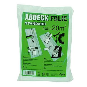 Folie protectie zugravit, standard, 4 x 5 m, 20 mp  Abdeck