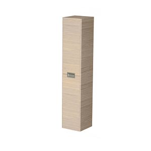 Dulap baie Cubo, suspendat, PAL, 35 x 160 cm, stejar