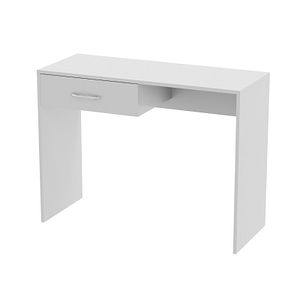 Birou Oxford, PAL, 100 x 40 x 75 cm, alb