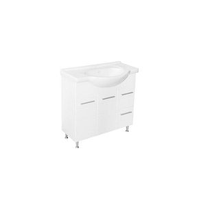 Masca lavoar Easy, MDF, 90 x 34 x 78 cm, alb