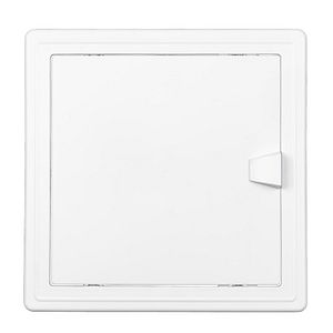 Usa de vizitare Te-Ma, 150 x 150 mm, plastic, alb