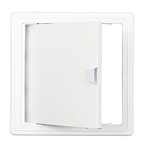 Usa de vizitare Te-Ma, 200 x 200 mm, plastic, alb