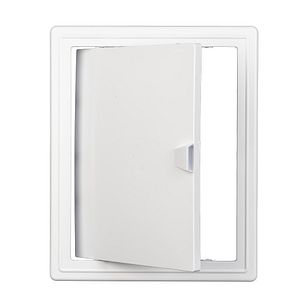 Usa de vizitare Te-Ma, 200 x 250 mm, plastic, alb