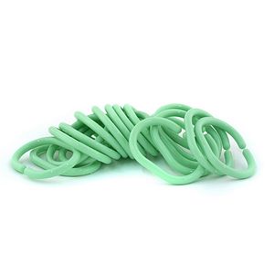 Set 20 inele perdea dus, verde