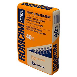 Ciment Romcim Ultra, 40 kg, rezistenta 42.5