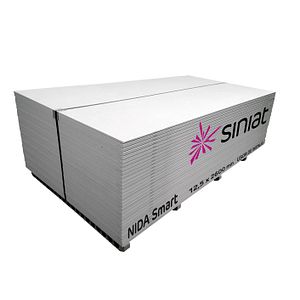 Placa gips carton Siniat Nida Smart, standard, 12.5 x 1200 x 2600 mm