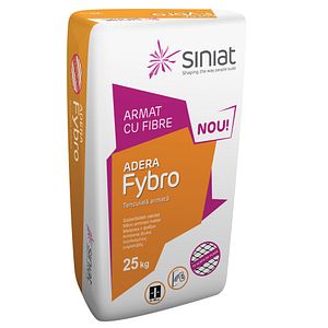Tencuiala armata cu fibre Siniat Adera Fybro, 25 kg