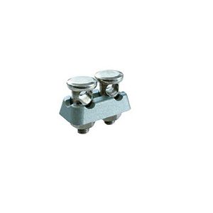 Regleta terminala pentru sisteme de impamantare LDT, cu 2 suruburi, aluminiu