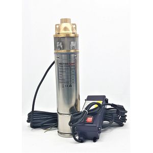 Pompa submersibila VECTOR PUMP Stream 85CB, 750W, 2700l/h, 5.5bar, IP68, inox, argintiu