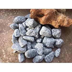 Piatra decorativa granit, interior-exterior, gri, 2-4 cm, 20 Kg