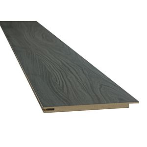 Set extensie toc, MDF, 12 x 210 cm, negru
