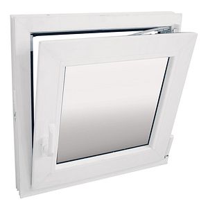 Fereastra termopan FENSTERWELT, PVC, 5 camere, 56 x 56 cm, deschidere oscilobatanta dreapta, alb