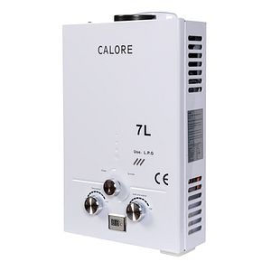 Instant apa calda gaz GPL/GN Calore TN7, 7l/min, 12kW, tiraj natural, alb