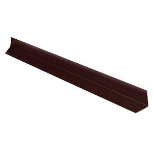 Profil L pentru lambriu, PVC, maro, 300 x 3 cm x 30 mm