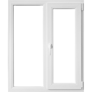 Fereastra termopan APLAST, PVC, 4 camere, 100 x 100 cm, deschidere batanta dreapta, alb
