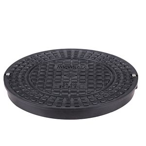 Capac polipropilena, rotund, exterior, D315 mm Vodaland