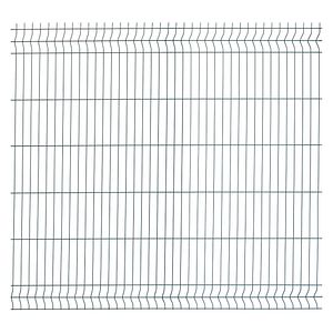 Panou gard bordurat zincat, 120 x 250 cm, 3.5 mm, otel, zincat