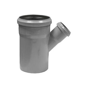 Ramificatie redusa din polipropilena cu unghi 45 40 - 32 mm gri