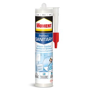 Silicon Pentru Spatii Umede, Alb, Aplicare Pistol, 280 Ml  Moment 